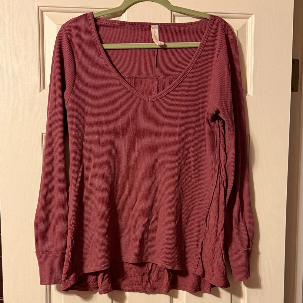 Altr’d State Waffle Knit Top